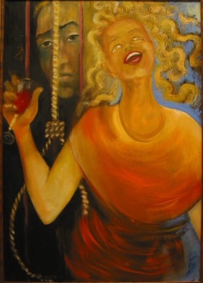 A Woman — Paintings