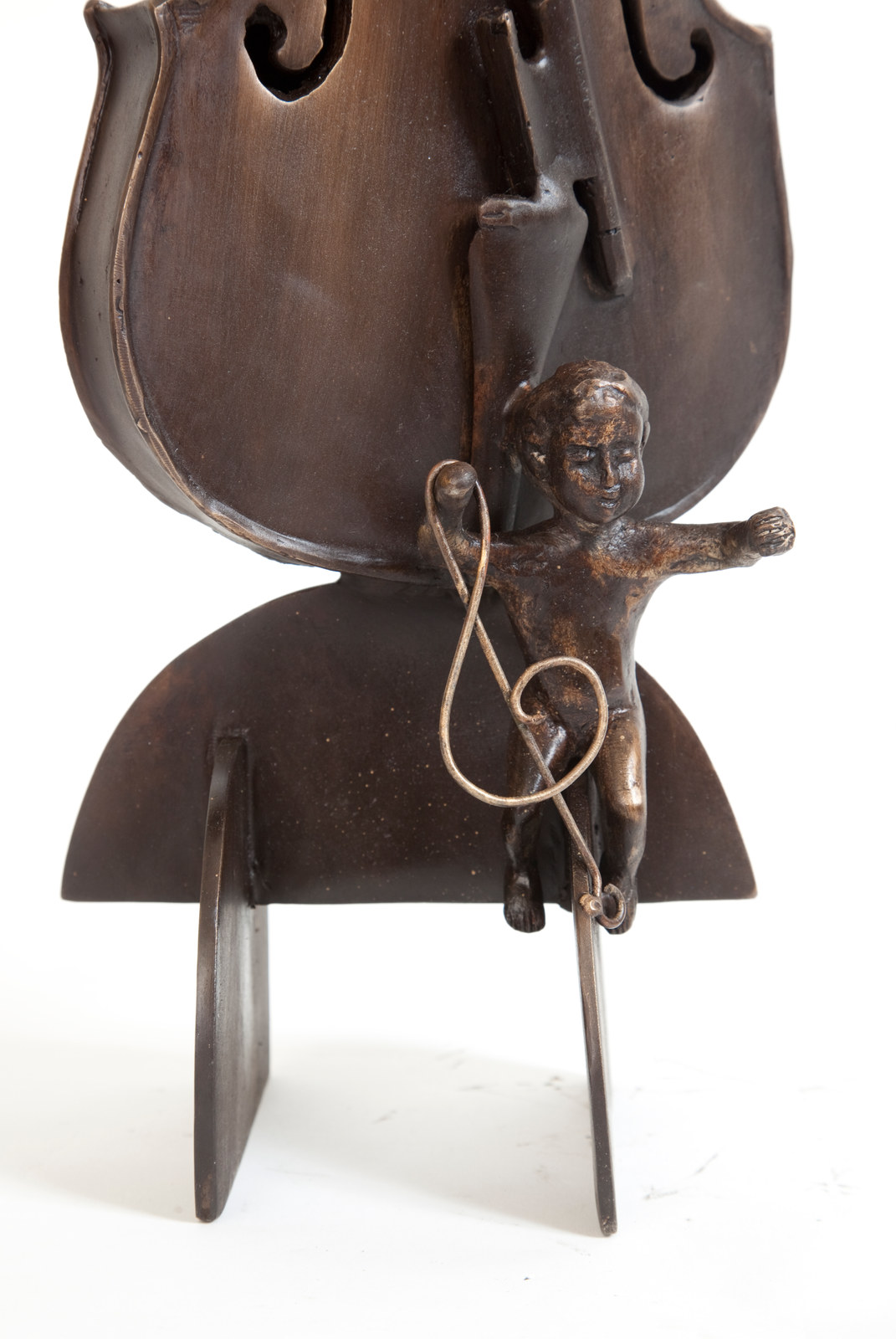 Baby on Violin — Sculptures