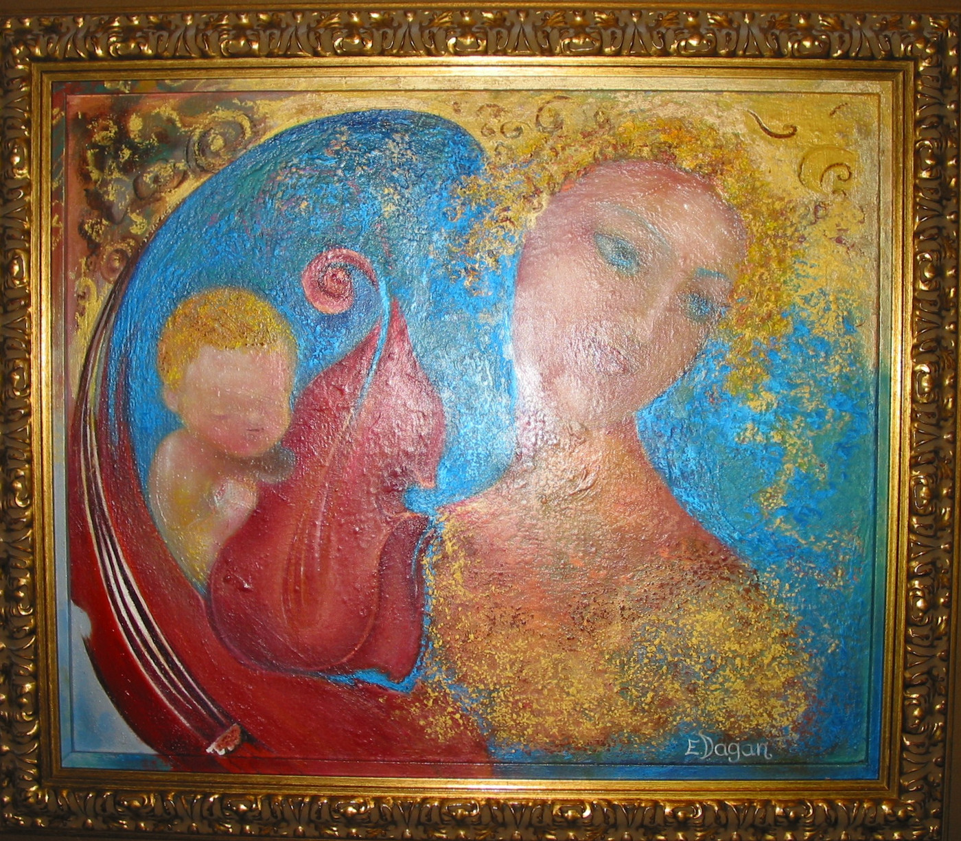 Mother and Music — Paintings