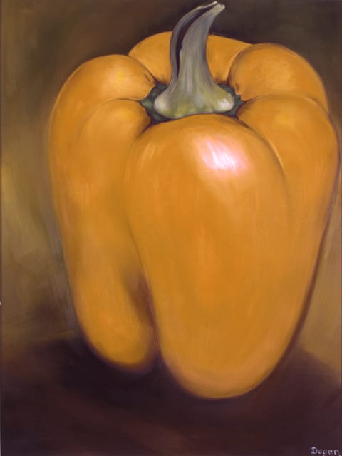 Pepper — Orange — Paintings