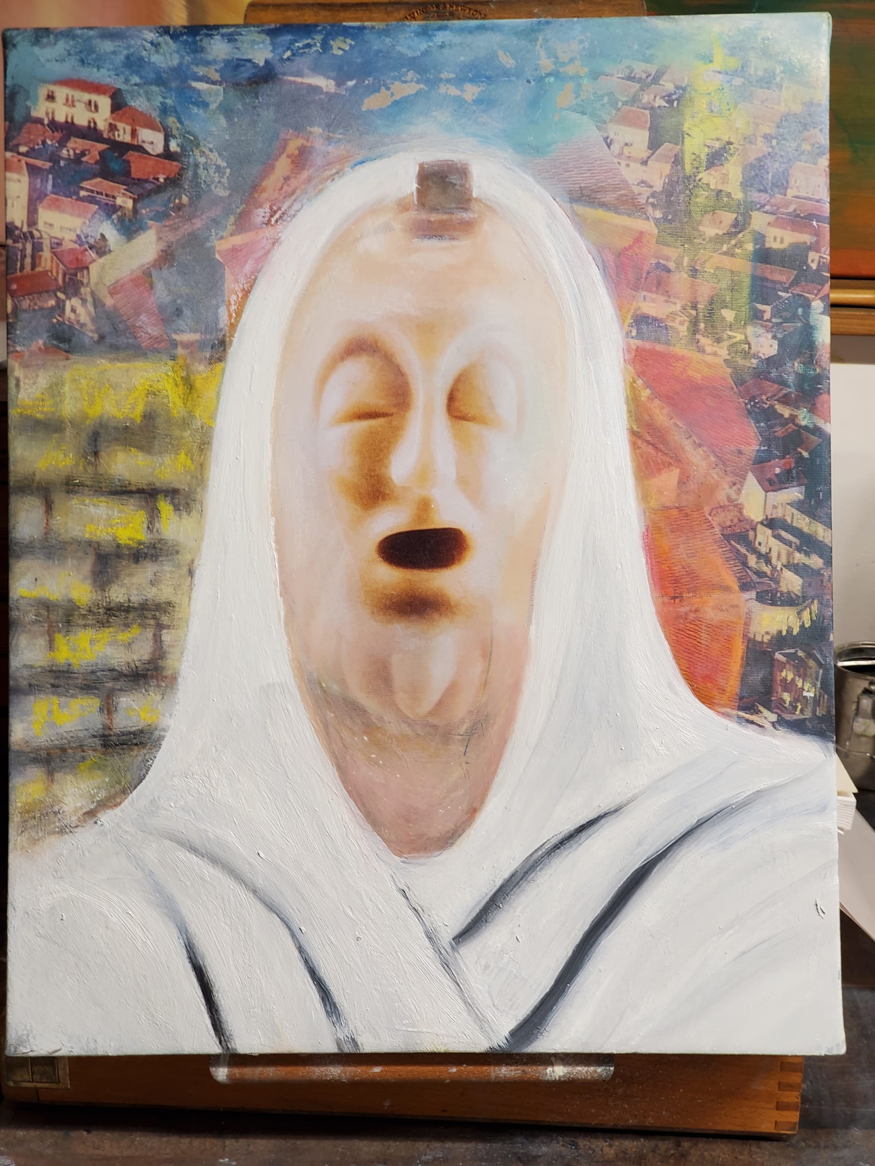 The Rabbi — Paintings