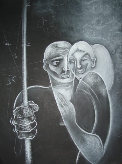Two Figures — Works on Paper