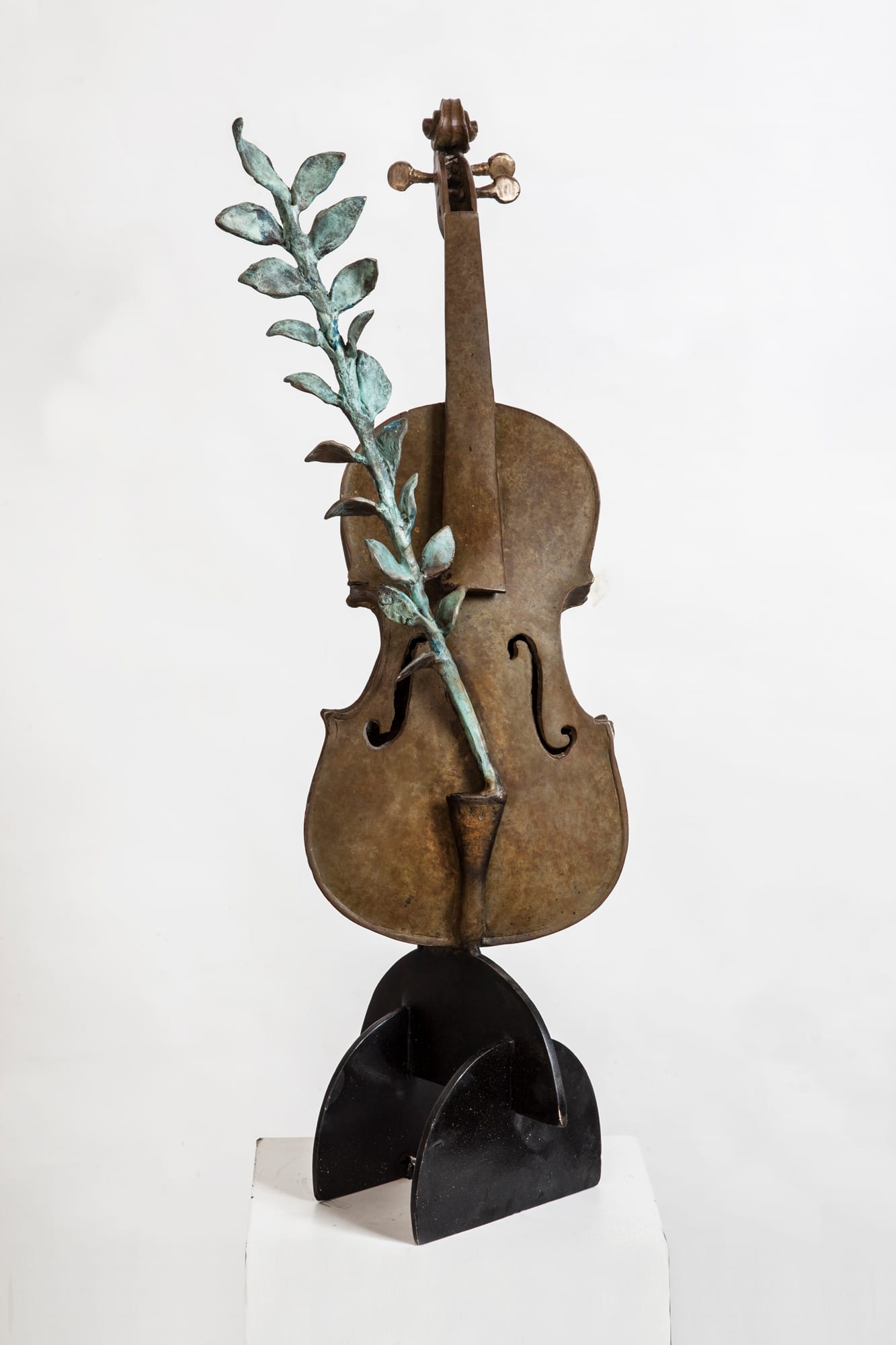 Verdigris Violin — Sculptures